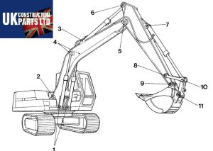 uk construction pins bushes 13ton up